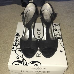 Rampage Balck Wedges